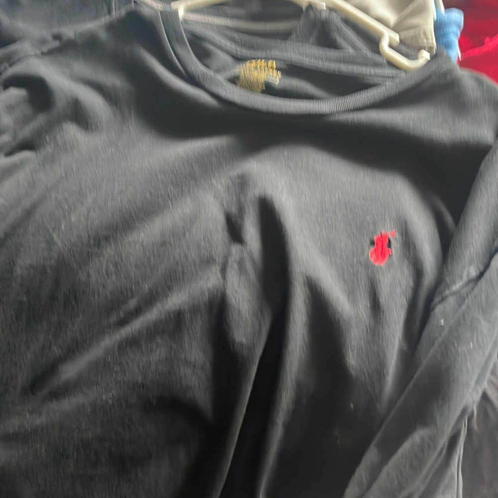 Size large polo long sleeve